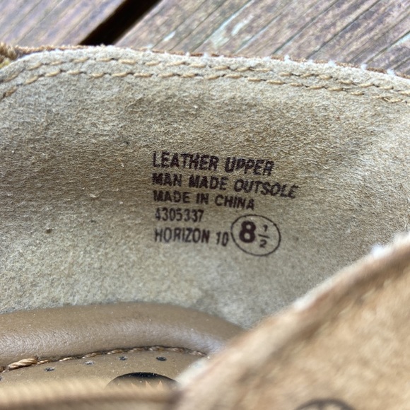 Vintage Earth Shoe Brown Suede Leather Sandal - Picture 5 of 8